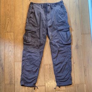 American Eagle Flex Men's Gray Cargo Pants
